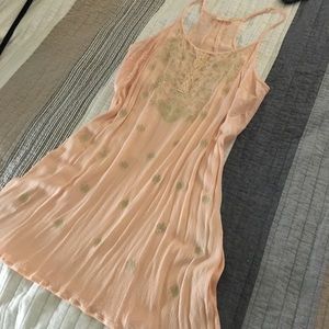 Breezy Embroidered Dress